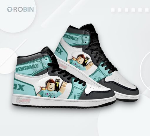 DenisDaily Gamer Jordan 1 High – Custom Printed Sneakers