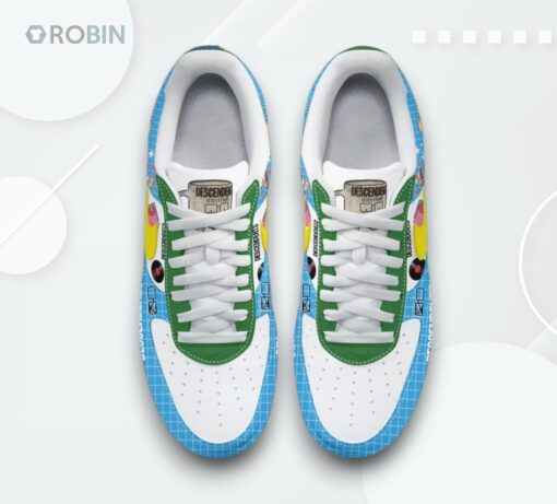 Descendents Milo Goes to College Air Force 1 Shoes   Christmas Design
