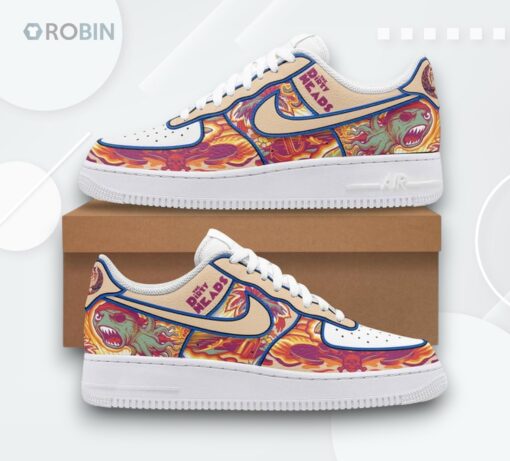 Dirty Heads Any Port In A Storm Air Force 1 Shoes   Unique Music Inspired Design