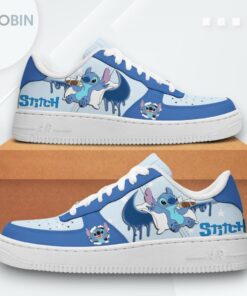 Disney Stitch Aloha Friends Print Air Force 1 Sneakers   Fun & Stylish Footwear Disney Stitch Aloha Friends Print Air Force 1 Sneakers   Fun & Stylish Footwear