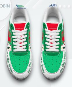 Dolly Parton Holly Dolly Christmas Air Force 1 Shoes   Festive Holiday Design