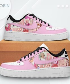 Dolly Parton Yee Haw Air Force 1 Shoes   Stylish Country Print Design