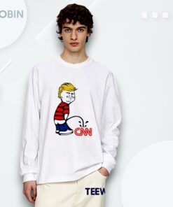 Donald Trump Piss On Cnn Fake Shirt