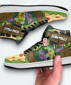 Donatello TMNT Jordan 1 High Sneakers – Teenage Mutant Ninja Turtles Shoes Donatello TMNT Jordan 1 High Sneakers – Teenage Mutant Ninja Turtles Shoes