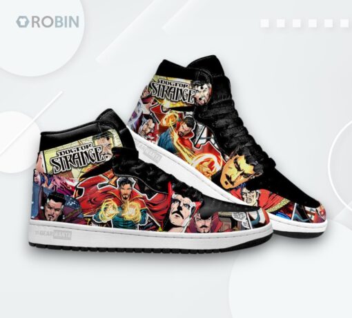 Dr. Strange Avengers Jordan 1 High – Custom Sneakers