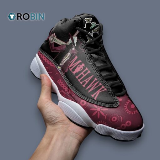 Dracule Mihawk Inspired Jordan 13 Sneakers – Unique Anime Design Footwear