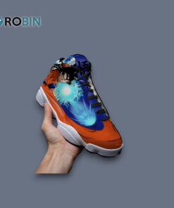 Dragon Ball Goku Kamehameha Jordan 13 Sneakers – Unique Design Dragon Ball Goku Kamehameha Jordan 13 Sneakers – Unique Design
