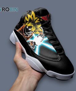 Dragon Ball Z Goku Kanji Jordan 13 Sneakers – Stylish Anime Inspired Shoes