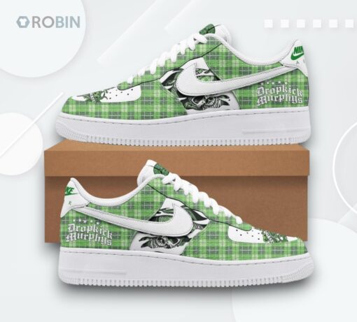Dropkick Murphys ‘I Hardly Knew Ya’ Air Force 1 Shoes   Music Inspired Design