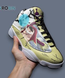 Edward Newgate Whitebeard Jordan 13 Sneakers – Unique Graphic Design Shoes