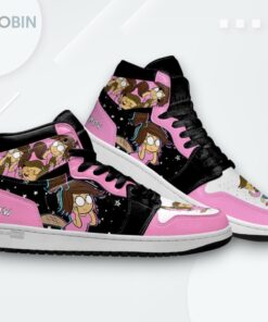Eileen Roberts Jordan 1 High – Regular Show Cartoon Sneakers