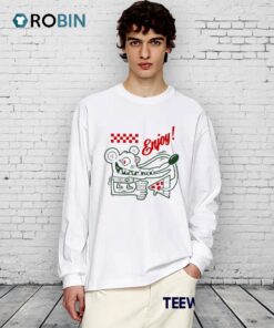 Enjoy Pizza Rat Shirt