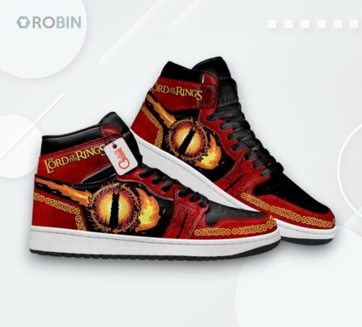 Eye of Sauron Jordan 1 High – Lord of the Rings Sneakers