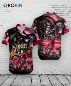 Falcons Hawaiian Shirt NFL Aloha Print –  Atlanta Football Fan Gear