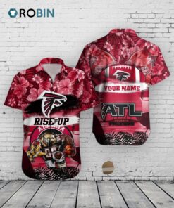 Falcons Mascot Hawaiian Shirt –  NFL Atlanta Aloha Shirt