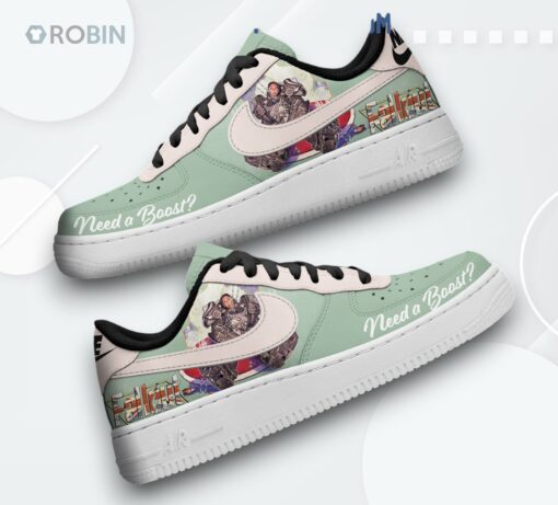 Fallout Inspired Air Force 1 Sneakers   Need A Boost Graphic Design