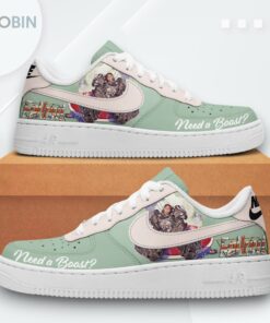 Fallout Inspired Air Force 1 Sneakers   Need A Boost Graphic Design