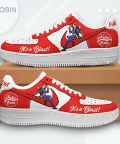 Fallout Nuka Cola Air Force 1 Shoes   Stylish Design Inspired by Gaming Culture