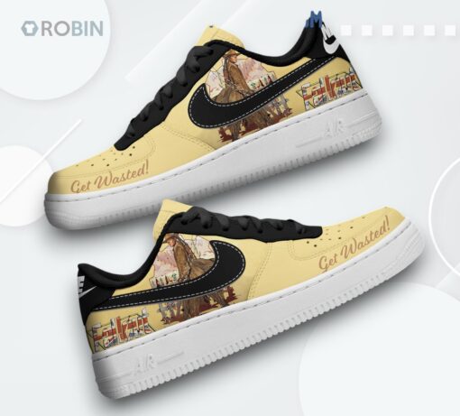Fallout Wasteland Air Force 1 Shoes   Unique Get Wasted Design