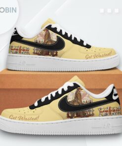 Fallout Wasteland Air Force 1 Shoes   Unique Get Wasted Design Fallout Wasteland Air Force 1 Shoes   Unique Get Wasted Design