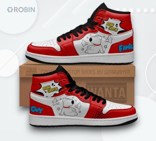 Family Guy Sneakers Brian Griffin Custom Design Shoes