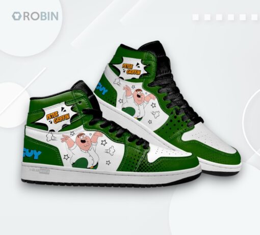 Family Guy Sneakers Peter Griffin Custom JDs Shoes