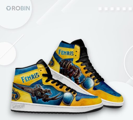 Fenris Jordan 1 High – Warcraft Sneakers