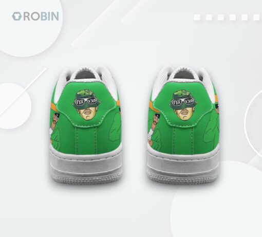 Ferxxo Air Force 1 Shoes   No Light Without Darkness Printed Design