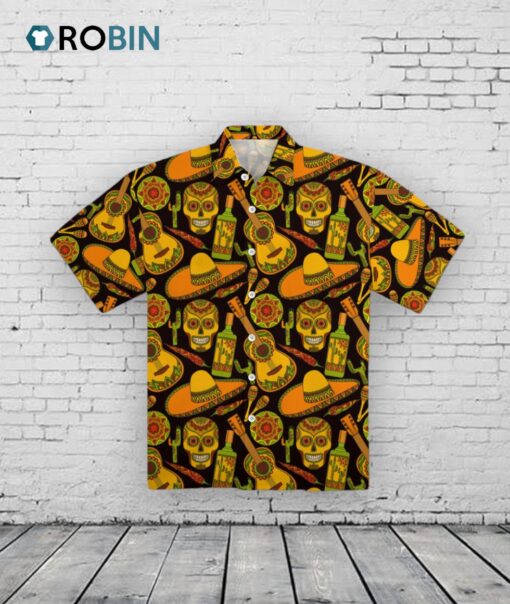 Fiesta Hawaiian Shirt –  Mexican Party Aloha Shirt