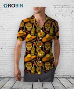 Fiesta Hawaiian Shirt –  Mexican Party Aloha Shirt