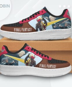 Final Fantasy Air Force 1 Shoes   Red Love Legend Design for Fans Final Fantasy Air Force 1 Shoes   Red Love Legend Design for Fans