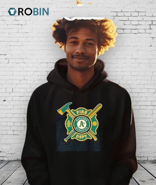 Fire Dept Oakland Athletics Shirt