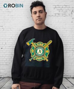 Fire Dept Oakland Athletics Shirt Fire Dept Oakland Athletics Shirt