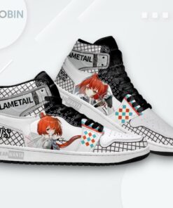 Flametail Arknights Jordan 1 High – Custom Anime Sneakers