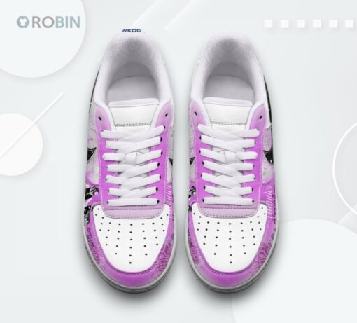 Fleetwood Mac Rumours Inspired Air Force 1 Shoes – Listen to the Wind Blows Design