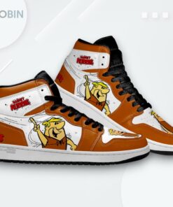 Flintstones Barney Rubble Jordan 1 High – Cartoon Sneakers Flintstones Barney Rubble Jordan 1 High – Cartoon Sneakers
