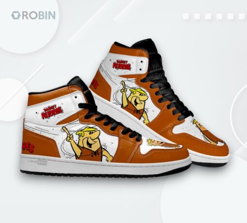 Flintstones Barney Rubble Jordan 1 High – Cartoon Sneakers