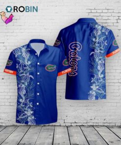Florida Gators Hawaiian Shirt –  Turtle Seaweed Print