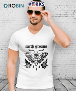 Flower Butterfly Earth Groans Shirt