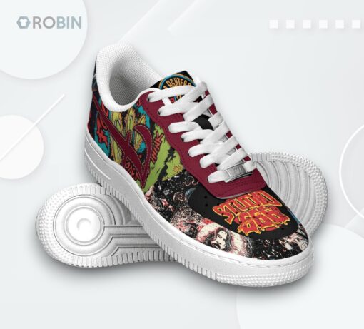 Foo Fighters Studio 666 Air Force 1 Shoes   Stylish Fan Design