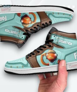 Fortnite Jordan 1 High Fishstick Custom Sneakers Fortnite Jordan 1 High Fishstick Custom Sneakers
