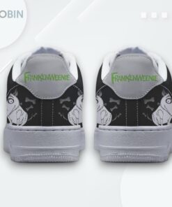 Frankenweenie Halloween Air Force 1 Shoes   Perfect for Kids & Dog Lovers