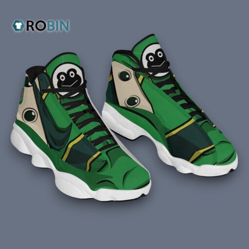 Froppy Inspired Jordan 13 Sneakers – Stylish Graphic Print Design