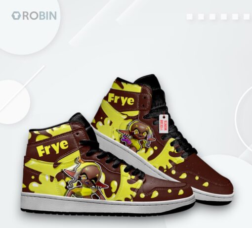 Frye Splatoon Jordan 1 High – Custom Inkling Sneakers