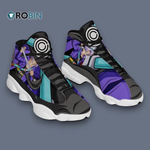 Future Trunks Inspired Jordan 13 Sneakers – Unique Dragon Ball Z Design
