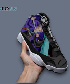 Future Trunks Inspired Jordan 13 Sneakers – Unique Dragon Ball Z Design