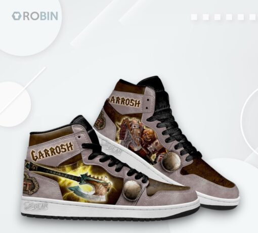 Garrosh Jordan 1 High – World of Warcraft WoW Sneakers