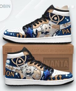Genshin Impact Paimon Jordan 1 High – Custom Sneakers Genshin Impact Paimon Jordan 1 High – Custom Sneakers