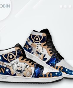 Genshin Impact Paimon Jordan 1 High – Custom Sneakers Genshin Impact Paimon Jordan 1 High – Custom Sneakers