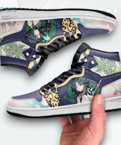 Genshin Impact Xiao Print Sneakers – Anime Gaming Shoes Genshin Impact Xiao Print Sneakers – Anime Gaming Shoes